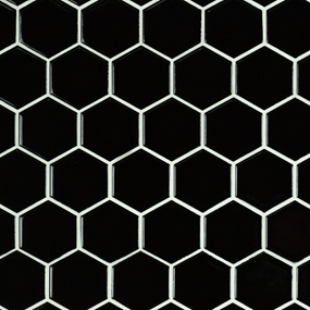 2" Black Gloss or Matte Mosaic