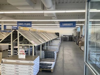 kids playing on vinyl plank flooring