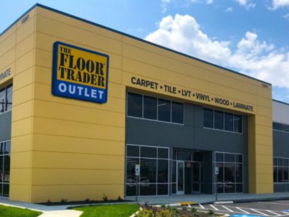 Outside view of floor trader showroom